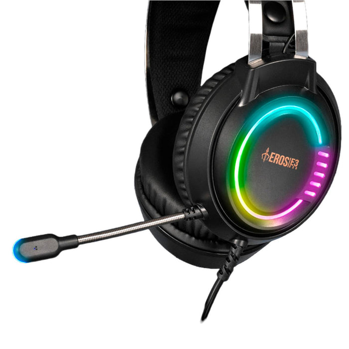 Audifonos Gamer GAMDIAS EROS M3 Elite RGB USB