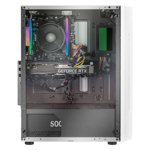 Xtreme PC Gaming Geforce RTX 3050 AMD Ryzen 5 5500 16GB SSD 500GB 2TB WIFI White