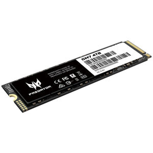 Unidad de Estado Solido SSD M.2 4TB ACER PREDATOR GM7 NVMe 1.4 PCIe 4.0 7200/6300 MB/s BL.9BWWR.120