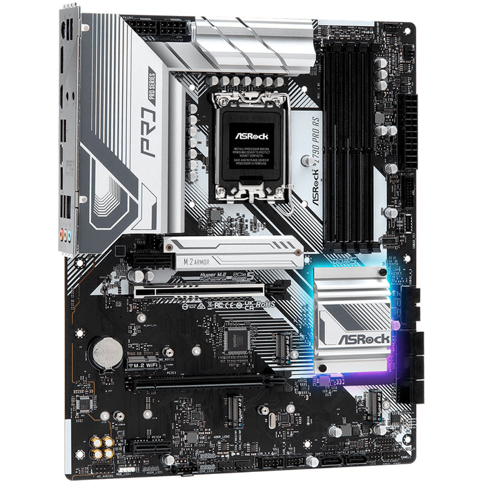 Tarjeta Madre ASROCK Z790 Pro RS LGA1700 4x DDR5 4x M.2 PCIe 5.0 USB-C ATX
