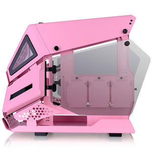 Gabinete Gamer THERMALTAKE AH T200 Micro ATX Cristal Templado Rosa CA-1R4-00SAWN-00
