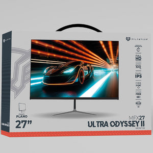 Monitor Gamer 27 BALAM RUSH ULTRA ODYSSEY II MFX27 1ms 100Hz FHD IPS LED HDMI Negro BR-938310