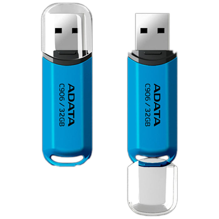 Memoria USB 32GB ADATA C906 2.0 Flash Drive Azul AC906-32G-RWB