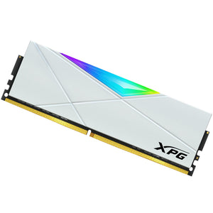 Memoria RAM DDR4 32GB 3200MHz XPG SPECTRIX D50 RGB 2x16GB Blanco AX4U320016G16A-DW50