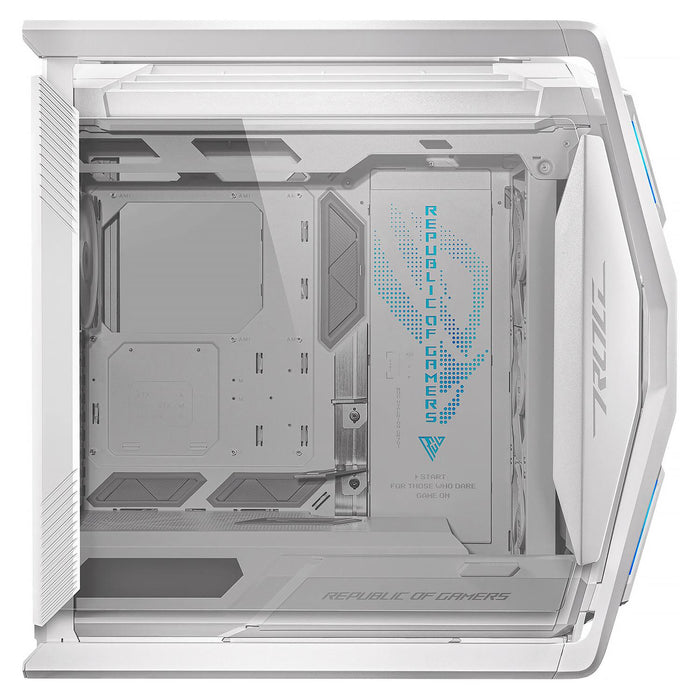 Gabinete Gamer ASUS ROG Hyperion GR701 E-ATX Torre Completa 4 Fan Cristal Templado USB-C Blanco