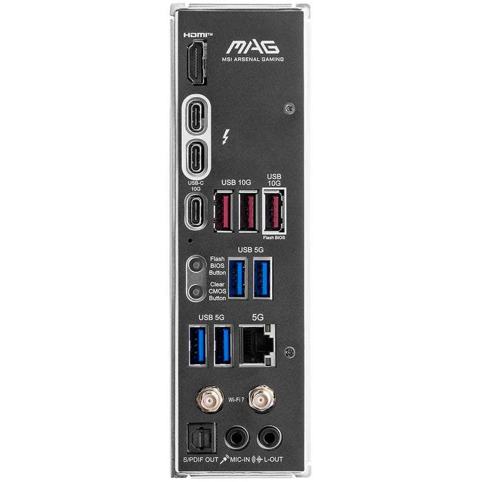 Tarjeta Madre MSI MAG Z890 TOMAHAWK WIFI LGA1851 4x DDR5 4x M.2 PCIe 5.0 USB-C WIFI 7 BT 5.4 ATX