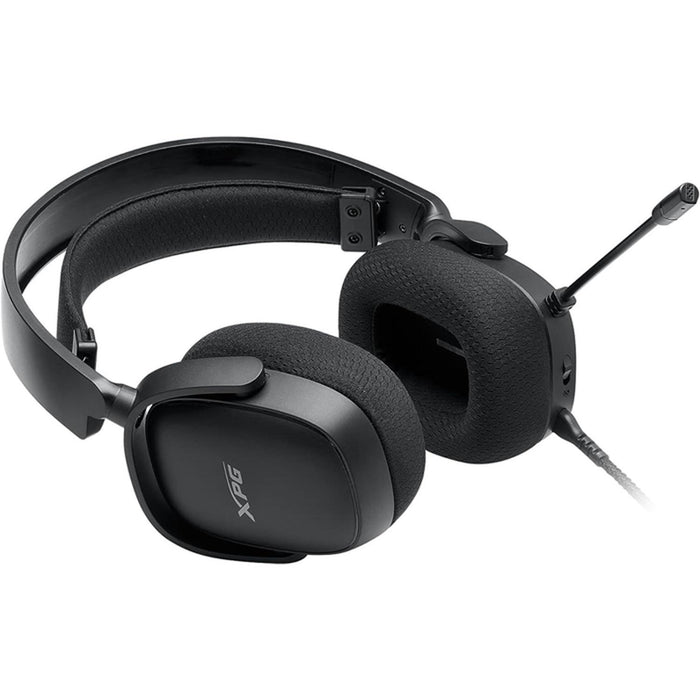 Audifonos Diadema Gamer XPG PRECOG S Microfono 3.5mm Negro PRECOG S-BKCWW