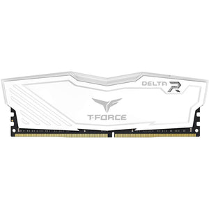 Memoria RAM DDR4 8GB 3600MHz TEAMGROUP T-FORCE DELTA RGB Blanco TF4D48G3600HC18J01