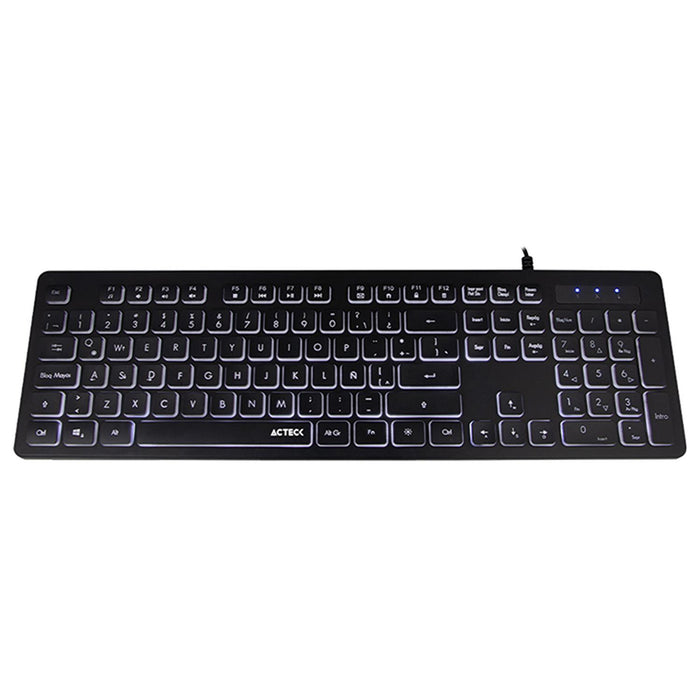 Teclado ACTECK Inspire TS425 iluminación LED AC-932618