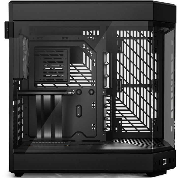 Gabinete Gamer HYTE Y60 E-ATX Media Torre 3 FAN Cristal Templado USB-C Negro CS-HYTE-Y60-B