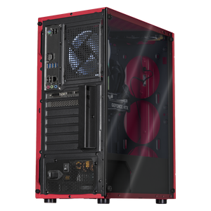 Xtreme PC Gaming Geforce RTX 3050 AMD Ryzen 5 5500 16GB SSD 500GB 2TB WIFI Red