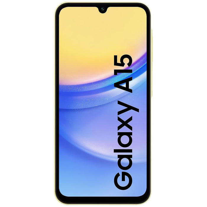 Celular SAMSUNG Galaxy A15 4G 6GB 128GB 6.5" FHD+ 90 Hz 50MP Amarillo Open Box