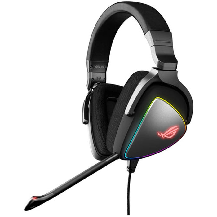 Audifonos Diadema Gamer ASUS ROG DELTA RGB USB-C Xbox PS4 PC Nintendo Negro