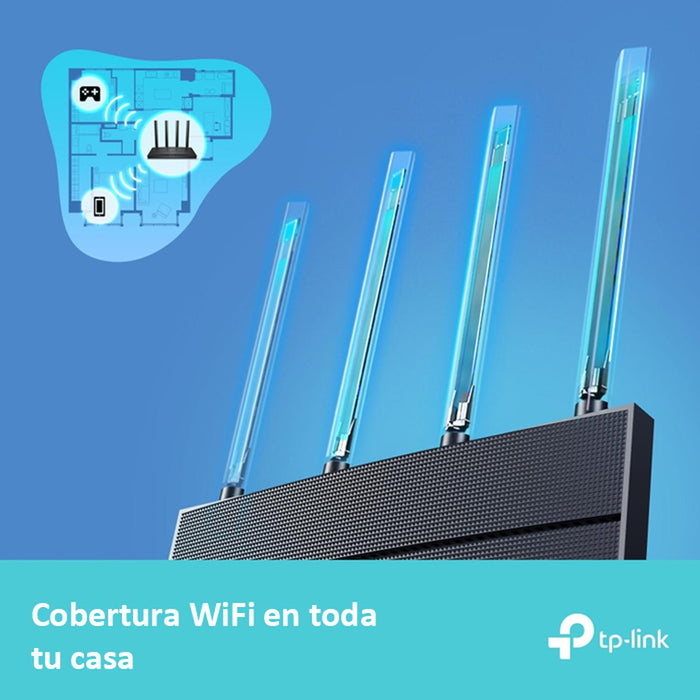 Router Inalambrico TP-LINK ARCHER AX12 AX1500 Dual Band WiFi 6 802.11