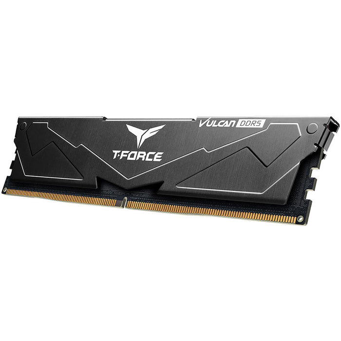 Memoria RAM DDR5 16GB 5200MT/s TEAMGROUP T-FORCE VULCAN 1x16GB Negro FLBD516G5200HC40C01