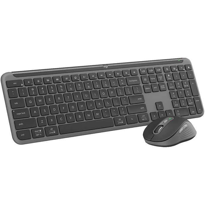 Kit Teclado Mouse LOGITECH Signature Slim MK950 Inalambrico Graphite