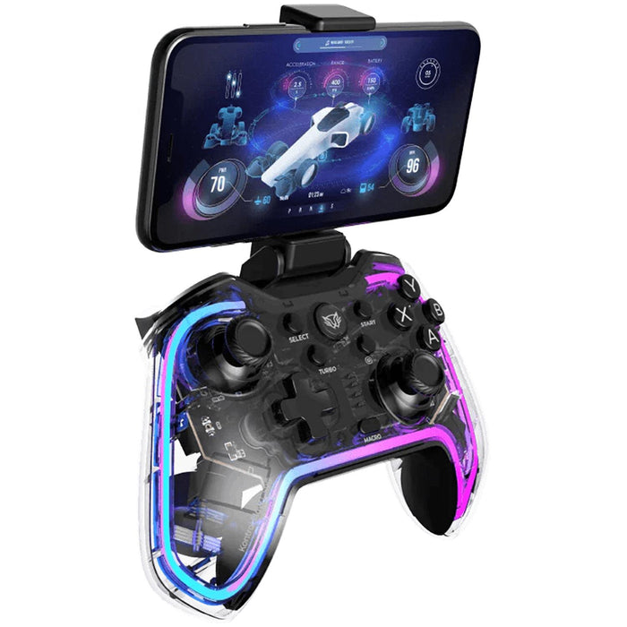 Gamepad BALAM RUSH KONTROL GLOW G595 RGB Inalambrico Pc Android PS3 PS4 Reacondicionado