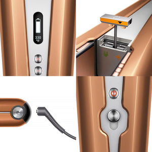 Alaciadora Inalambrica DYSON Corrale Placas Flexibles Pantalla OLED 210 °C Copper/Nickel