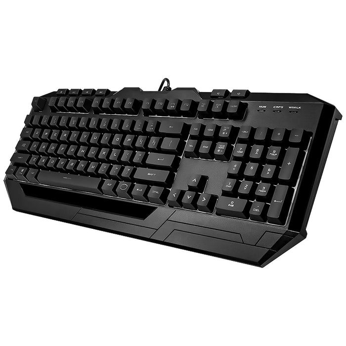 Kit 2 en 1 Teclado y Mouse Gamer COOLER MASTER DEVASTATOR 3 PLUS USB Iluminacion LED SGB-3001-KKMF1-LS