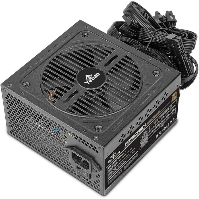 Fuente de Poder PC 650W Gamer YEYIAN RAIDEN 80 Plus Bronze YFB-65000-01