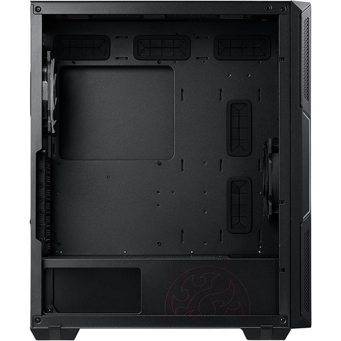 Gabinete Gamer XPG STARKER ATX Media Torre 2 FAN Cristal Templado ARGB Negro STARKER-BKCWW