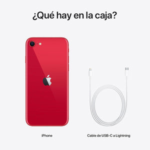 Celular APPLE iPhone SE 2 128GB 4.7" Liquid Retina HD Camara 12MP Rojo Reacondicionado