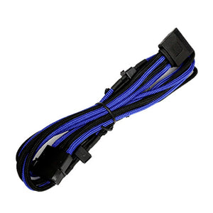 Cable Extensor AEROCOOL ZAP PCIE 8pin 45cm Dos colores Negro/Azul