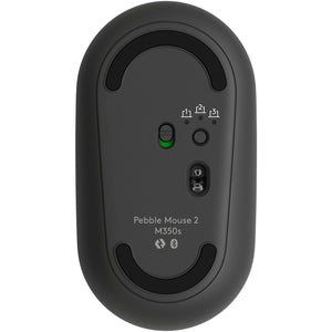 Mouse Inalambrico LOGITECH PEBBLE M350s Bluetooth 4000DPI Grafito 910-007049