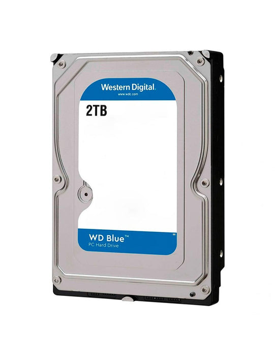 Disco Duro Interno 2TB WESTERN DIGITAL 3.5 5400RPM SATA WD20EZAZ New Pull 0Hrs Blue
