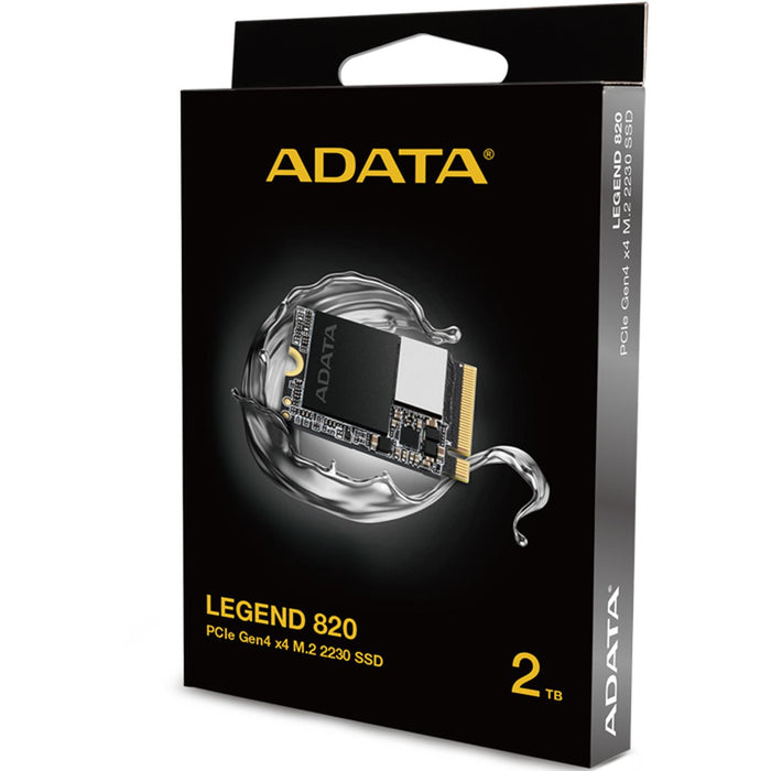 Unidad de Estado Solido SSD M.2 2230 2TB ADATA LEGEND 820 PCIe 4.0 5000/3200 MB/s Steam Deck SLEG-820-2T-CB