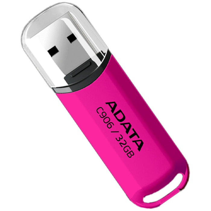 Memoria USB 32GB ADATA C906 2.0 Flash Drive Rosa AC906-32G-RPP