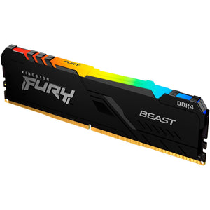 Memoria RAM DDR4 16GB 3600MHz KINGSTON FURY BEAST RGB 1x16GB KF436C18BBA/16