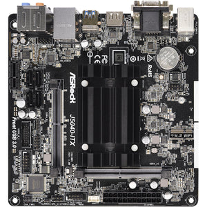 Tarjeta Madre ASROCK J5040-ITX Pentium J5040 2x DDR4 PCIe 2.0 Mini ITX