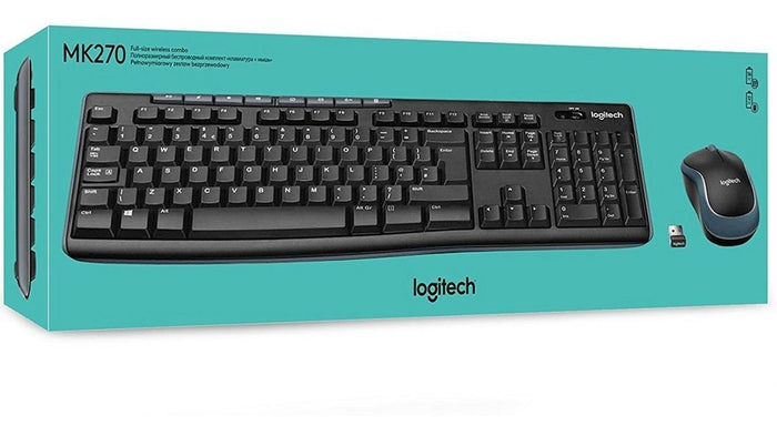 Kit Teclado Mouse LOGITECH MK270 Inalambrico 920-004432