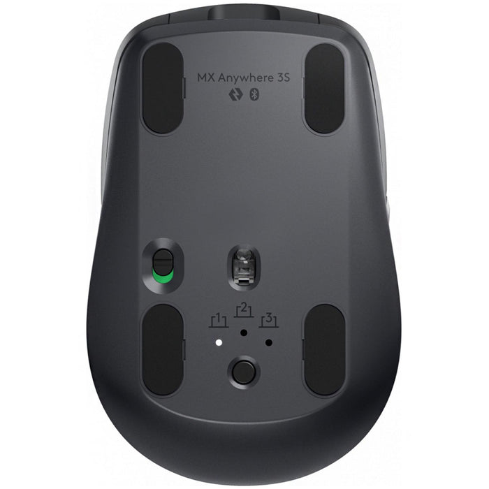 Mouse LOGITECH MX ANYWHERE 3S 8000 DPI Inalambrico Negro 910-006932