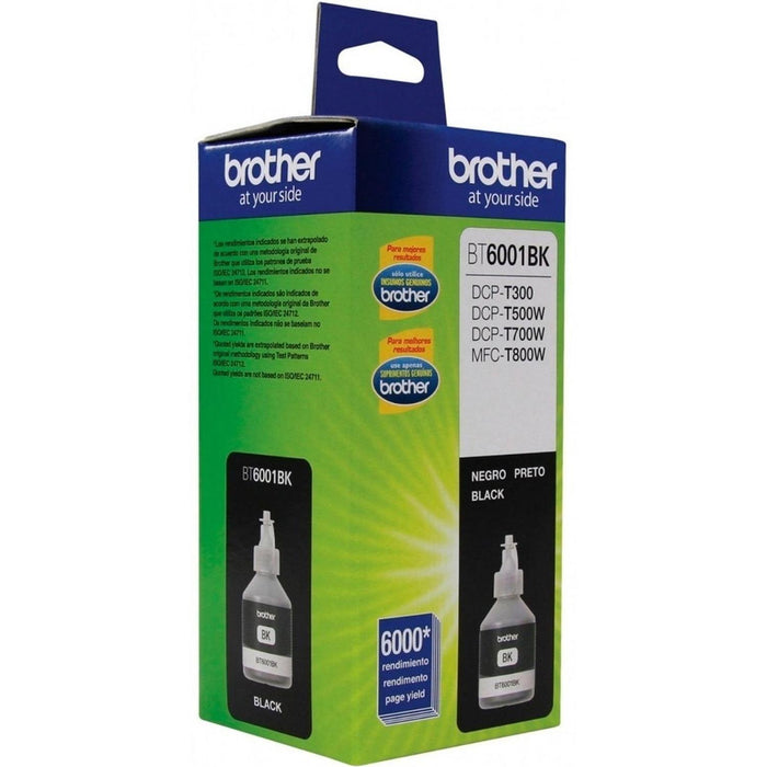 Botella Tinta BROTHER BT6001BK Negro DCP-T300 DCP-T500W DCP-T700W