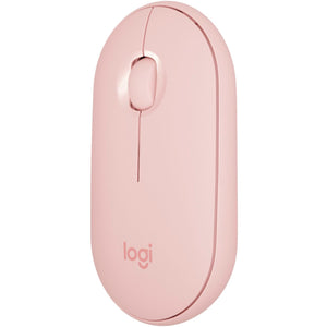 Mouse Inalambrico LOGITECH PEBBLE M350 Bluetooth 1000 DPI Rosado 910-005769