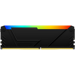 Memoria RAM DDR4 16GB 3200MHz KINGSTON FURY BEAST RGB 1x16GB Negro KF432C16BB2A/16