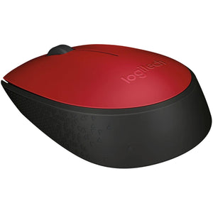 Mouse Inalambrico LOGITECH M170 3 Botones 1000 DPI Rojo 910-004941