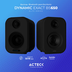 Bocinas ACTECK DYNAMIC EXACT BS650 Inalambrica 50W RMS USB Negro AC-935890
