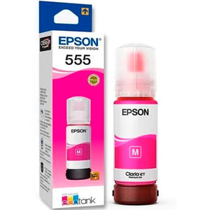 Botella Tinta EPSON T555 L8180 L8160 70ml Magenta T555320-AL