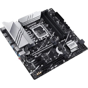 Tarjeta Madre ASUS PRIME Z790M-PLUS D4 LGA1700 4x DDR4 3x M.2 PCle 4.0 USB-C Micro ATX