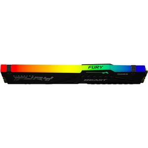 Memoria RAM DDR5 32GB 6000MT/s KINGSTON FURY BEAST RGB 1x32GB Negro KF560C40BBA-32