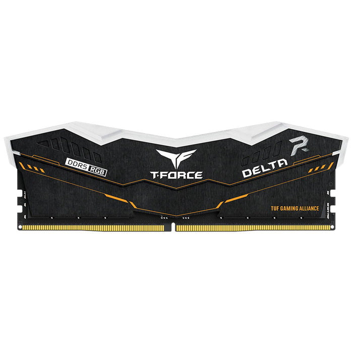 Memoria RAM DDR5 32GB 5600MT/s TEAMGROUP T-FORCE DELTA TUF GAMING ALLIANCE RGB 1x32GB Negro FF5D532G5600HC36B01