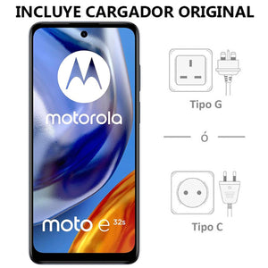 Celular MOTOROLA Moto E32s 4GB 64GB Gris Audifonos Inalambricos