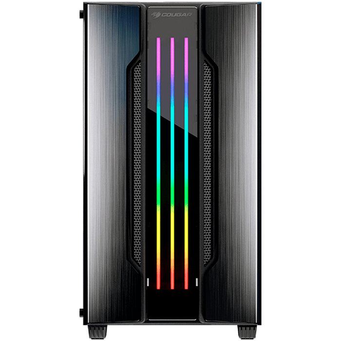 Gabinete Gamer COUGAR GEMINI M IRON RGB Cristal Templado