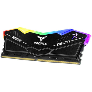 Memoria RAM DDR5 32GB 6200MT/s TEAMGROUP T-FORCE DELTA RGB 2x16GB Negro FF3D532G6200HC38ADC01