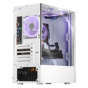 Xtreme PC Gaming AMD Radeon RX 7600 XT Ryzen 7 7700 32GB DDR5 SSD 1TB WIFI Nyx White