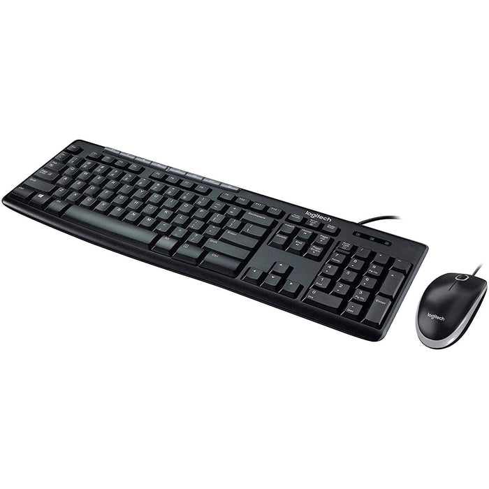 Kit Teclado Mouse LOGITECH MK200 Negro USB 920-002716