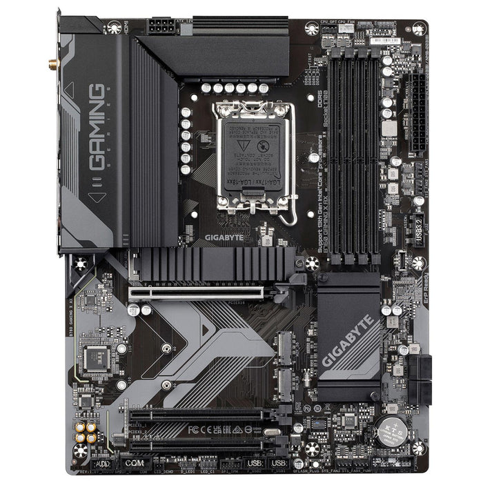 Tarjeta Madre GIGABYTE B760 GAMING X AX LGA 1700 4x DDR5 2x M.2 PCIe 4.0 USB-C WIFI 6E BT 5.3 ATX